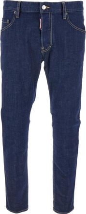 Dsquared2 Jeans, Heren, Blauw, XS, Katoen, Skater Jeans
