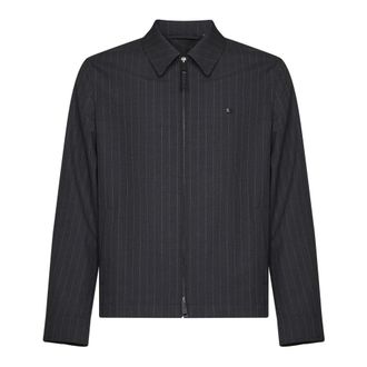 Burberry Light Jackets, male, Gray, Size: L Light Jacket