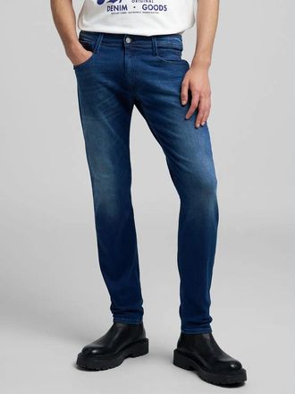 Replay Mens Medium Blue Anbass Slim Jean - Size 38W/32L