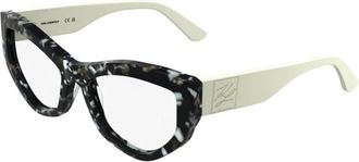 Karl Lagerfeld Kl 6211 016 Brillen - Dames - Brillen - Zwart - 55 MM - Accessoires