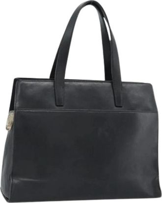 Loewe Pre-owned Hand Bag - Dames - Vintage Handtas - Zwart - ONE Size - Leer - Vintage