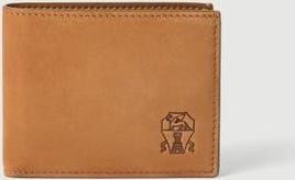 Brunello Cucinelli Nubuck wallet in Cognac at Nordstrom