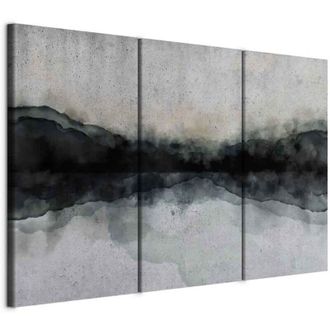 OEM Pintura - Superficie De Un Lago De Monta&ntilde;a (3 Partes)