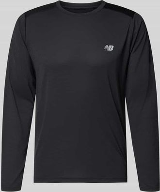 New Balance Funktionsshirt mit Rundhalsausschnitt und Logo in Black, Gr&ouml;&szlig;e XXL