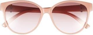 Vince Camuto 58mm Gradient Cat Eye Sunglasses in Beige at Nordstrom Rack