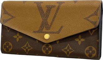 Louis Vuitton Brown Long Wallet (Bi-Fold) (Pre-Owned)