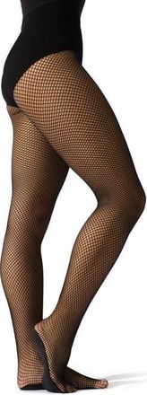 Capezio Professional Fishnet Seamless Tight in Black at Nordstrom, Size Small/medium
