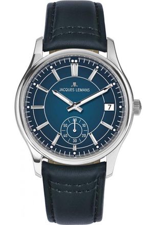 Jacques Lemans 1-2197B Mens Derby Watch - Silver - One Size