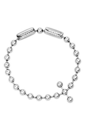 Diesel Ball Chain Bracelet in Silver at Nordstrom