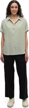 tentree Magnolia Shirt in Light Moss at Nordstrom, Size X-Small