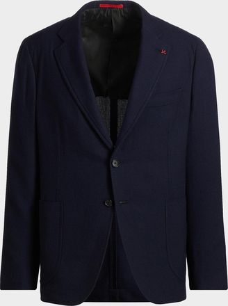 Isaia Men & apos;s Capri Wool Jacket