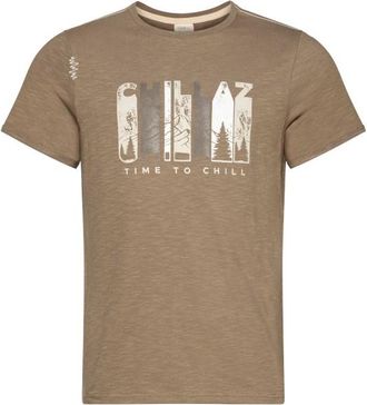 Chillaz Innsbruck Time To Chill T-Shirt f&uuml;r Herren | beige