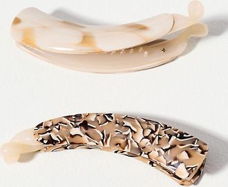 Anthropologie Large Banana Claw Clip