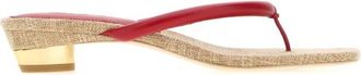 Cult Gaia Schoenen, Dames, Rood, 38 EU, Leer, Sierra Sandal