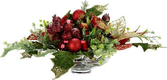 Mark Roberts Small Poinsettia Centerpiece, Red at Nordstrom