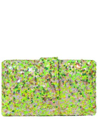 Simitri Lime Kitsch Clutch