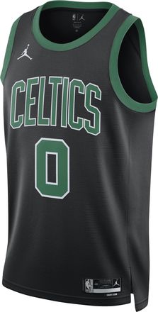 Nike Jordan Mens Boston Celtics Statement Edition Jordan Dri-FIT NBA Swingman Jersey in Black | DO9519-012