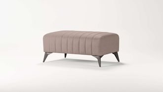 HOME AFFAIRE Polsterhocker »MATTHEW Sitzhocker, Masse B/T/H: B/T/H: 90/60/43 cm« Steppung