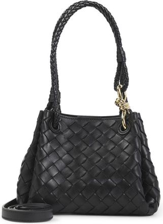 Bottega Veneta Black Parachute Small Handbag