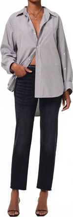 Citizens Of Humanity Palma Straight Raw Hem Jean In Medallion
