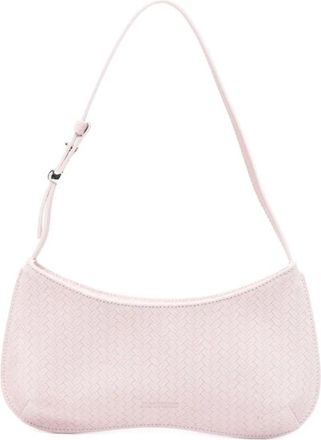 Jacquemus Le Chiquito Woven Shoulder Bag - Dames - Schoudertassen - Roze - ONE Size - Leer - Tassen