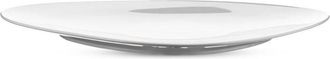 Alessi FM10/1 Colombina Collection Piatto Piano in Porcellana Bianca, Set da 6