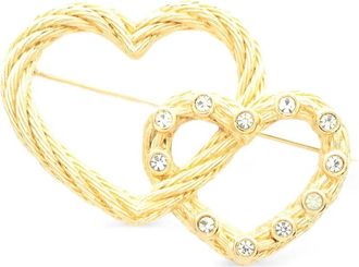 Dior Spilla con strass anni 2010 - Oro