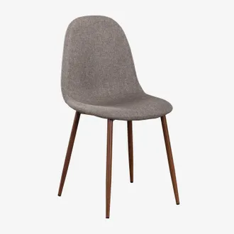 Sklum Pack De 4 Sillas De Comedor Glamm Sklum Madera Oscura