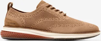 Cole Haan Mens &Oslash;riginal Grand Energyweave Stitchlite Wingtip Oxford Shoes - Brown Size 10.5