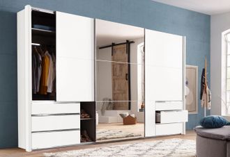 Wimex Schwebetürenschrank »Level by fresh to go« jeweils mit einer Spiegeltür