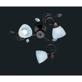 Trio Leuchten Trio Lighting - Lampara De Techo Traditio Para Conexion Interior Pequea E14 En Metal Color OXido Antiguo 600700328