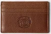 Ghurka Slim Card Case No. 204 in Vintage Chestnut Leather at Nordstrom