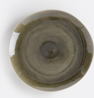 La Redoute Interieurs Set van 4 platte borden met gebarsten effect, Gogain