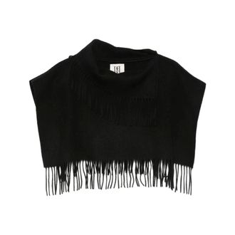 By Malene Birger Turtla Scarf - female - By Malene Birger - Ponchos - Black - ONE SIZE - Jackets