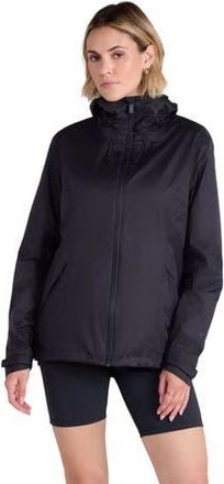 Animal Swerve Lightweight Waterproof Jacket in Black at Nordstrom, Size 14
