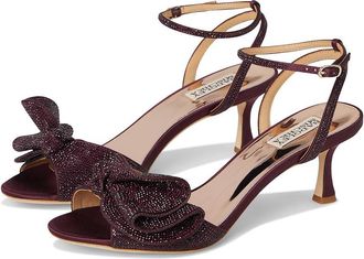 Badgley Mischka Remi Womens Shoes Wine : 6.5 M, Textile