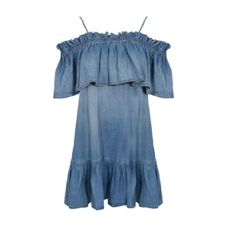 Pinko Summer Dresses, female, Blue, Size: XS Summer Dresses