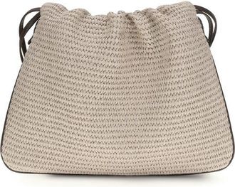 Brunello Cucinelli Beige Cotton Womens Handbag