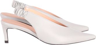 Anine Bing Lyla Pumps in Blue Leather