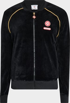 Casablanca Mens Velour Track Jacket
