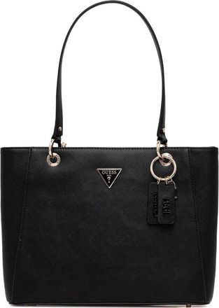 Guess Co Noelle II logo-appliqu&eacute; tote bag - women - Polyurethane - One Size - Black