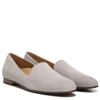 Vionic Willa II Loafers Womens Dark Taupe Suede Slip On Shoes ZOGG3659