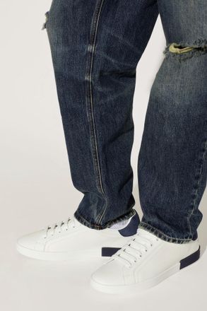 Dolce & Gabbana Portofino Sports Shoes, Mens, White