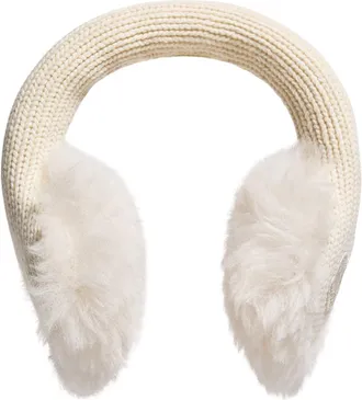 Moncler Moncler Wool Earmuffs, Women, White, Size: One Size