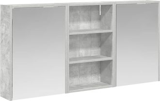 vidaXL Juego De Muebles De Ba&ntilde;o 3 Uds. 126 X 16 X 62.5 Cm Vidaxl