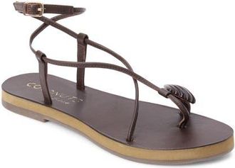 Matisse Footwear Cassian Ankle Strap Strap in Chocolate at Nordstrom, Size 10