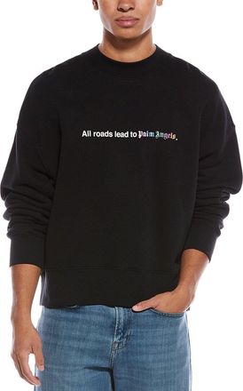 Palm Angels All Roads Crewneck Sweatshirt