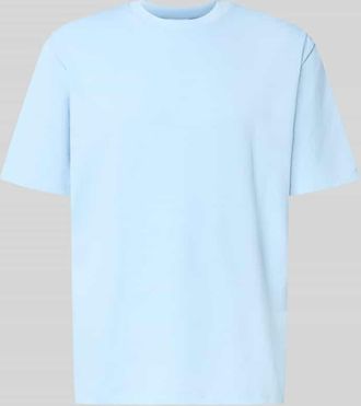 Lindbergh Lindbergh Oversized T-Shirt mit Rundhalsausschnitt in Hellblau, Gr&ouml;&szlig;e XXXL