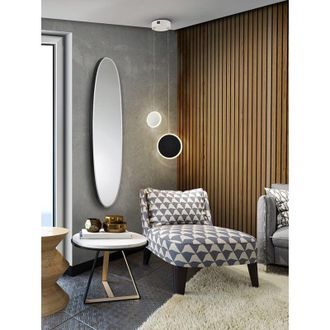 Schuller Schuller - Aries-espejo Oval136x36 Negro