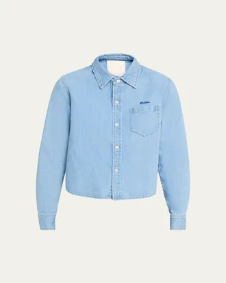 Mother The Honor Roll Denim Shirt